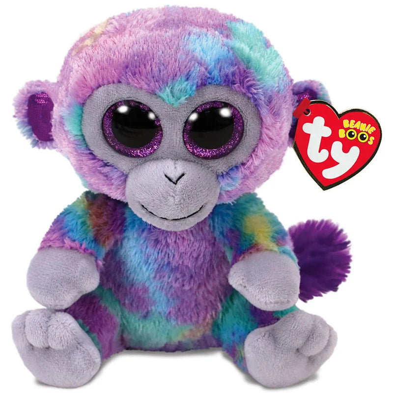 Ty Beanie Big Eyes Plush Animal Toy Unicorn Dolls Penguin Dog Owl Giraffe Ladybug Kangaroo Koala Cat Kids Christmas Gift 15cm