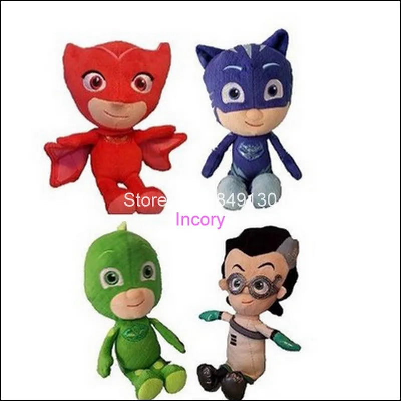 6 Styles 20 Cm PJ Bean Masks Plush Catboy, Kids Toys for Ages 2 Up by Just Play
