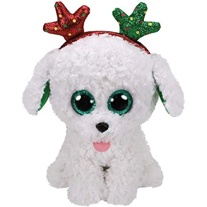 Ty Beanie Big Eyes Plush Animal Toy Unicorn Dolls Penguin Dog Owl Giraffe Ladybug Kangaroo Koala Cat Kids Christmas Gift 15cm