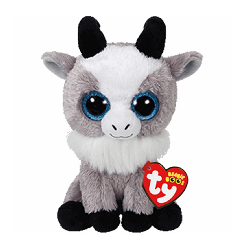 Ty Beanie Big Eyes Plush Animal Toy Unicorn Dolls Penguin Dog Owl Giraffe Ladybug Kangaroo Koala Cat Kids Christmas Gift 15cm