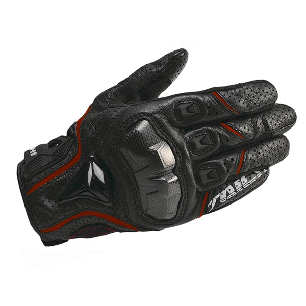 Motorcycle Gloves Genuine Leather Men's Motocross Racing Gloves RST390 391 Gloves Spring Autumn Touch Screen Guantes Moto