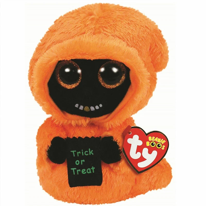 Ty Beanie Big Eyes Plush Animal Toy Unicorn Dolls Penguin Dog Owl Giraffe Ladybug Kangaroo Koala Cat Kids Christmas Gift 15cm
