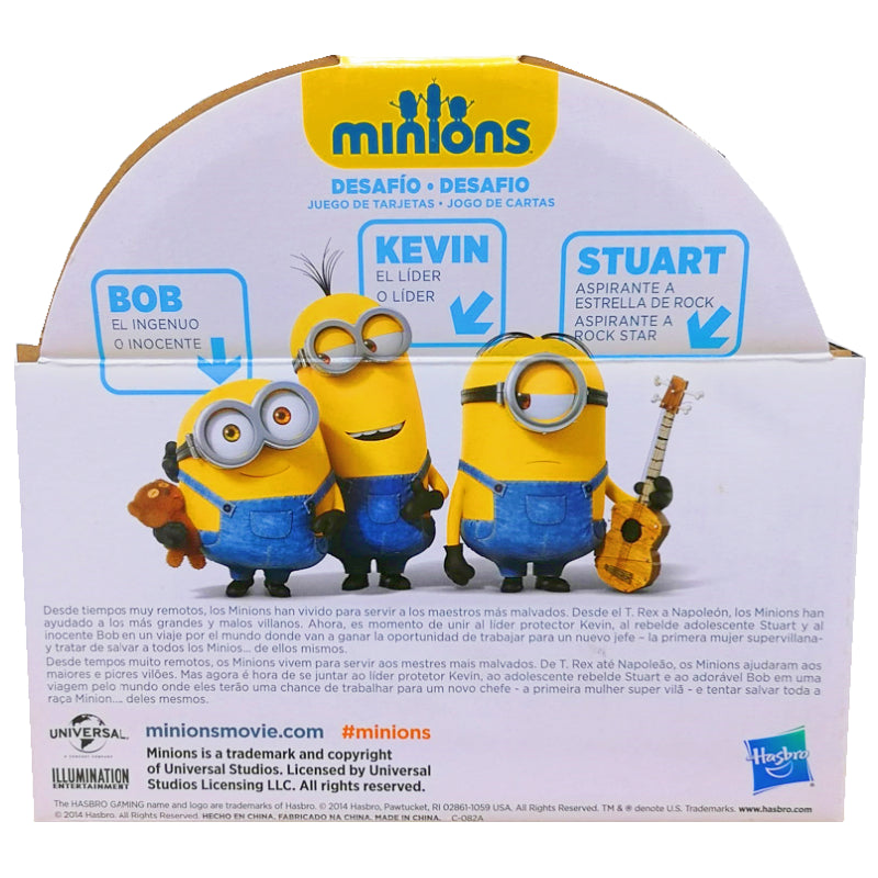 Hasbro Rumble City Limited Minion Blind Box Despicables Me Godfather Mini Yellow Man with Card Game for Kids Creative Gift