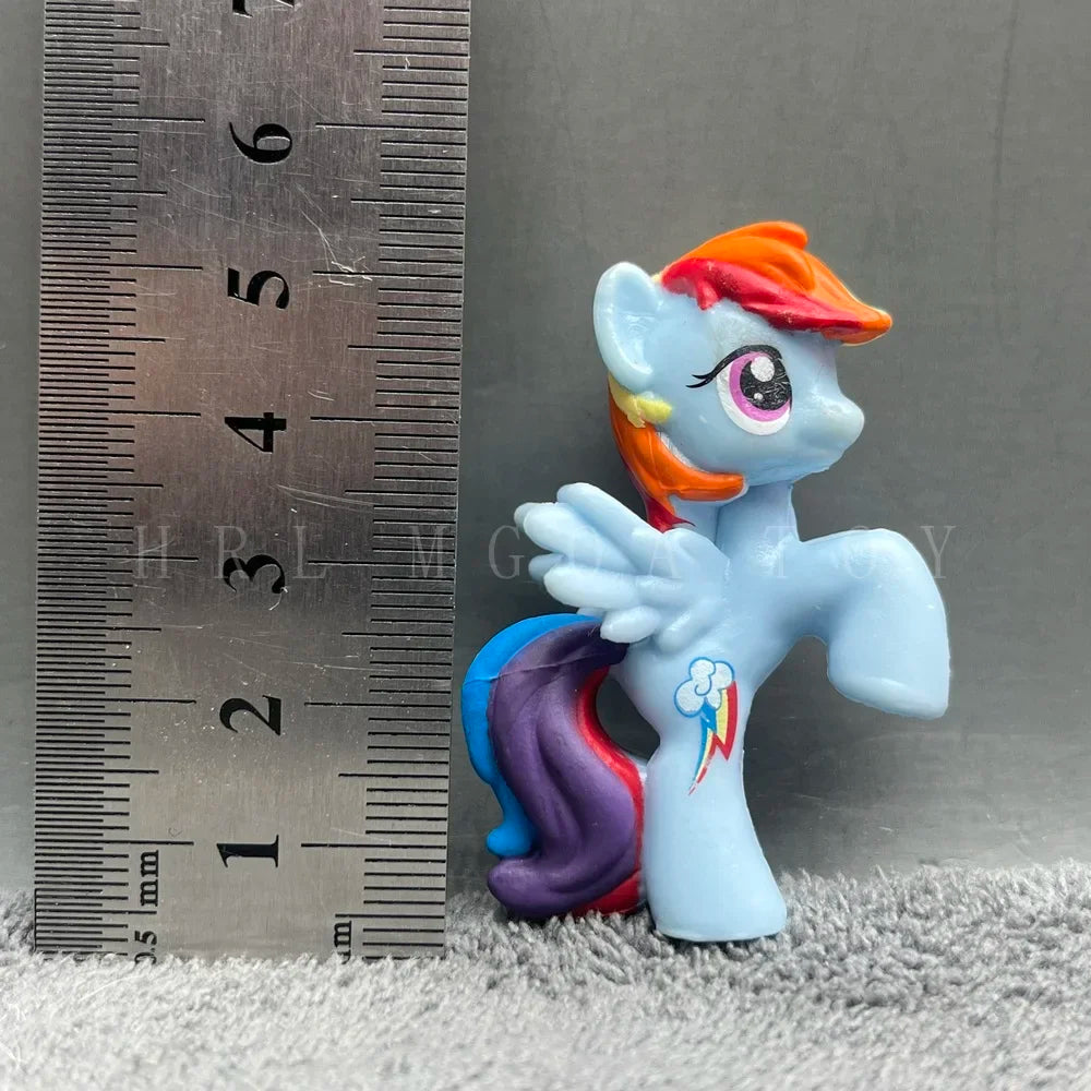 Original Multiple Styles 4-6cm Mini Pet Doll Classic Cartoon Anime Movies Mermaids Unicorn Dolls Girls Holiday Gift Toys