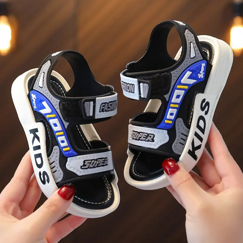 sandalias Boy Fashion Child Sandals Summer Children's Sneakers Anti Slip Soft Sole Casual Beach Shoes Kid Shoes zapatos niña