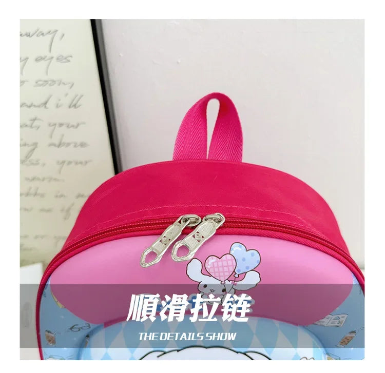 New children backpack kindergarten boys and girls cartoon animation hard shell small schoolbag small class backpack