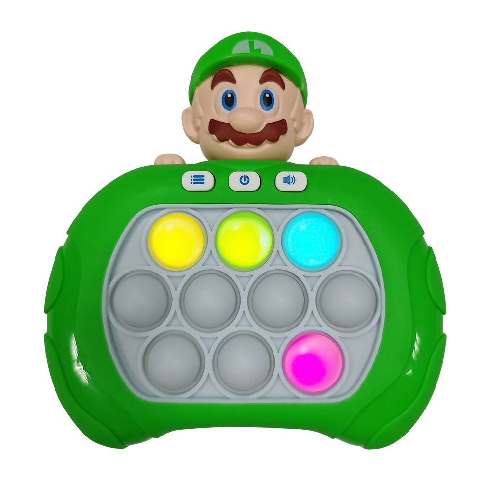 New Cheap Pikachu Quick Push Game Pop Up Fidget Bubble Electronic Pop it Pro Game Light AntiStress Toys For Adult Kids Gift 2025