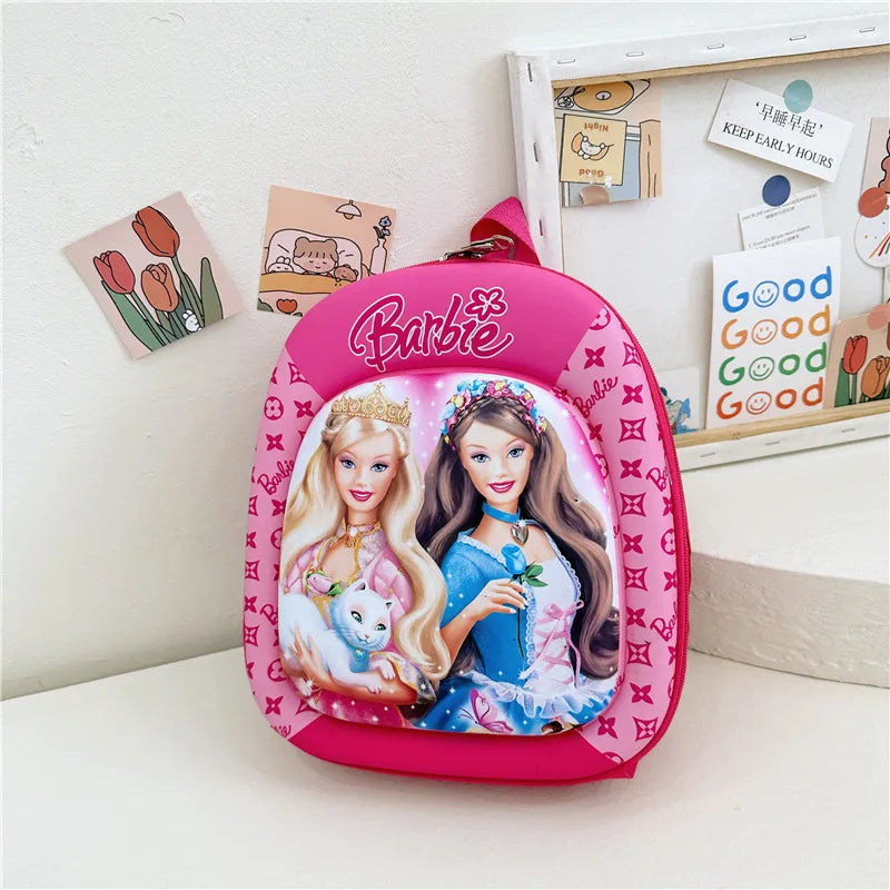 New children backpack kindergarten boys and girls cartoon animation hard shell small schoolbag small class backpack
