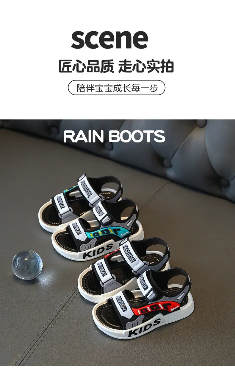 sandalias Boy Fashion Child Sandals Summer Children's Sneakers Anti Slip Soft Sole Casual Beach Shoes Kid Shoes zapatos niña
