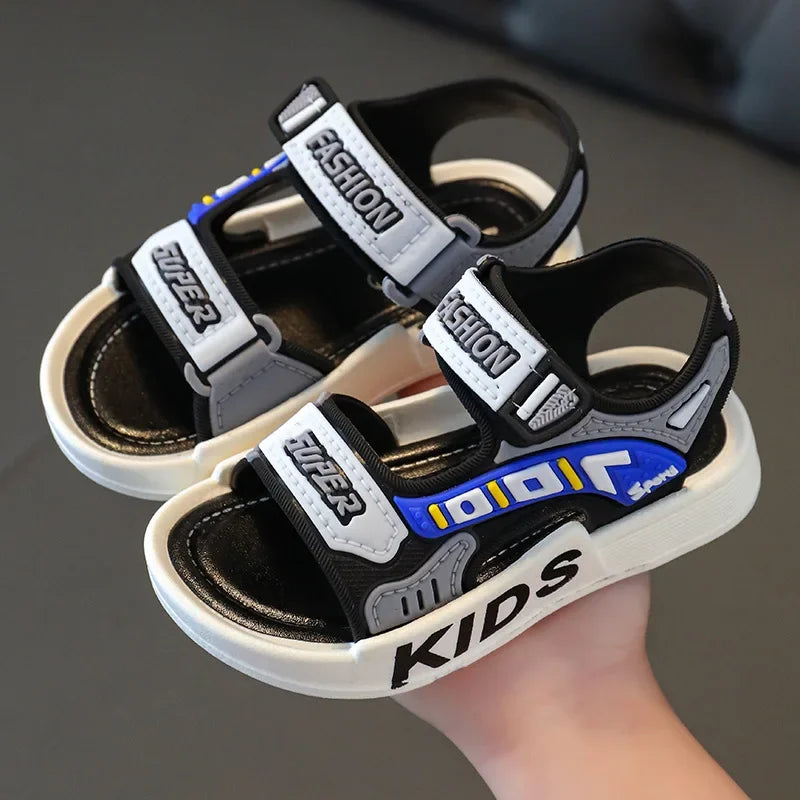 sandalias Boy Fashion Child Sandals Summer Children's Sneakers Anti Slip Soft Sole Casual Beach Shoes Kid Shoes zapatos niña