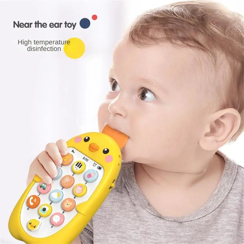 1/2PCS Baby Phone Toy Mobile Telephone Early Educational Learning Machine Kids Gifts Music Sound Machine Electronic Newborn Baby