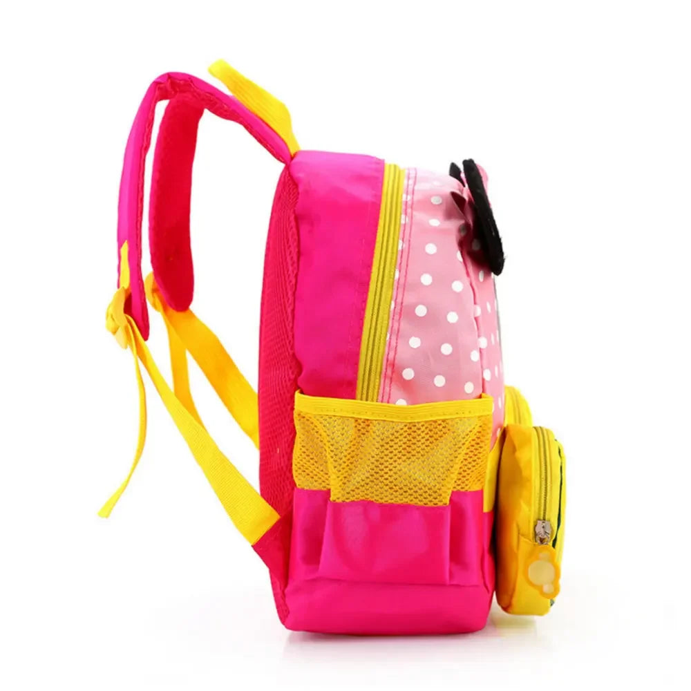 Mickey School Bag Minnie for Boys Girls baby Bag Children Backpack Kindergarten Backpack kid School Bags Satchel