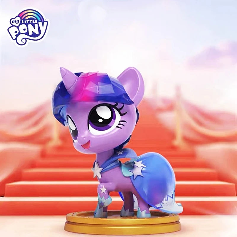 Kwistal My Little Pony Into The Gala Series Blind Box Guess Bag Collect Model My Little Pony Mystery Box Toy Decor Gifts Cute