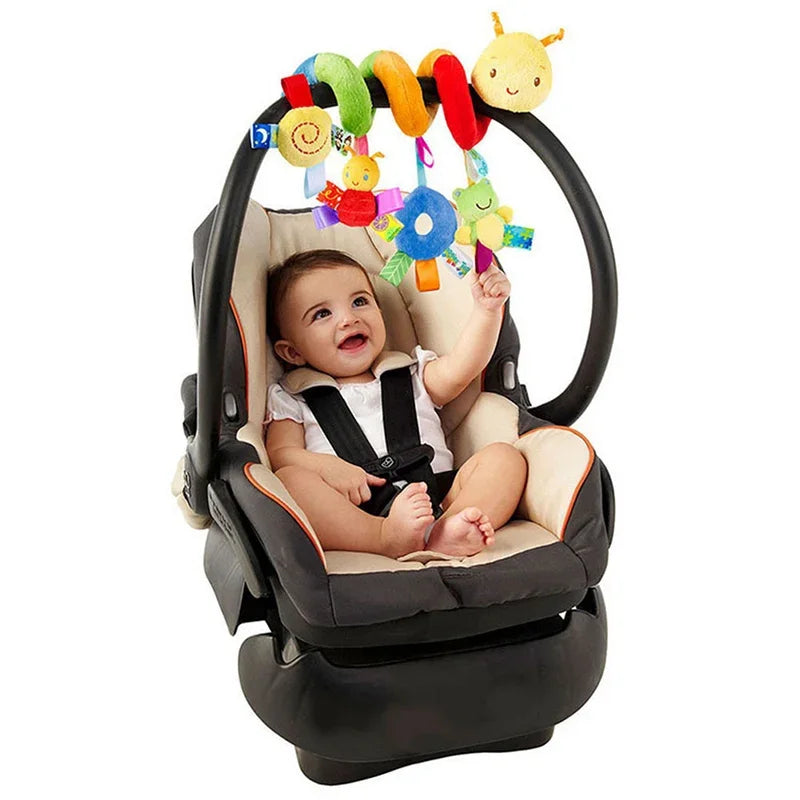 Hanging Rattles Soft Toys suitable for Car Seat, Stroller, Crib
