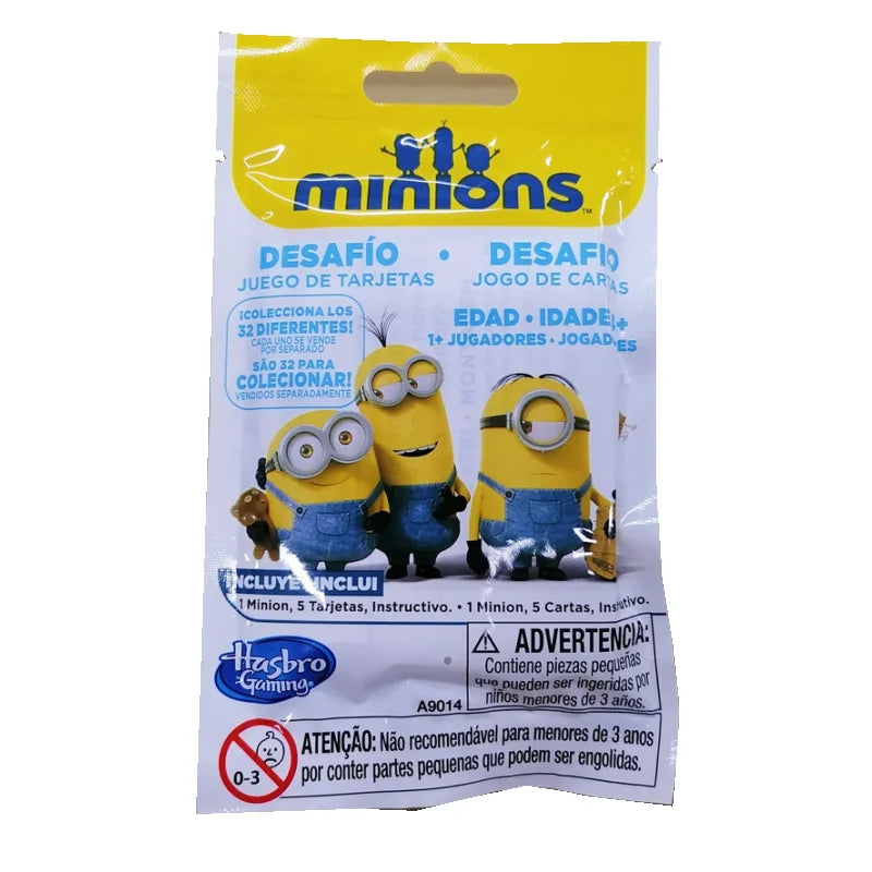 Hasbro Rumble City Limited Minion Blind Box Despicables Me Godfather Mini Yellow Man with Card Game for Kids Creative Gift