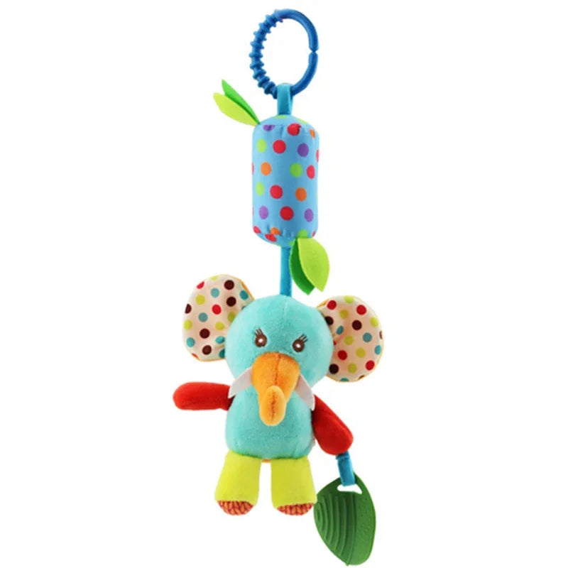Hanging Rattles Soft Toys suitable for Car Seat, Stroller, Crib
