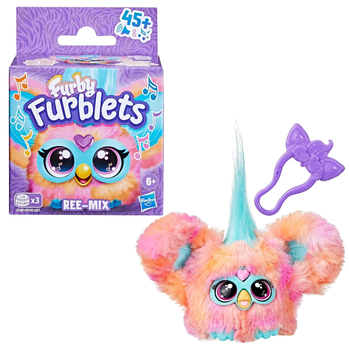 Hasbro Furby Furblets Mini Friend with Sounds & Music Collectible and Cute Electronic Children's Gril Gifts Boys