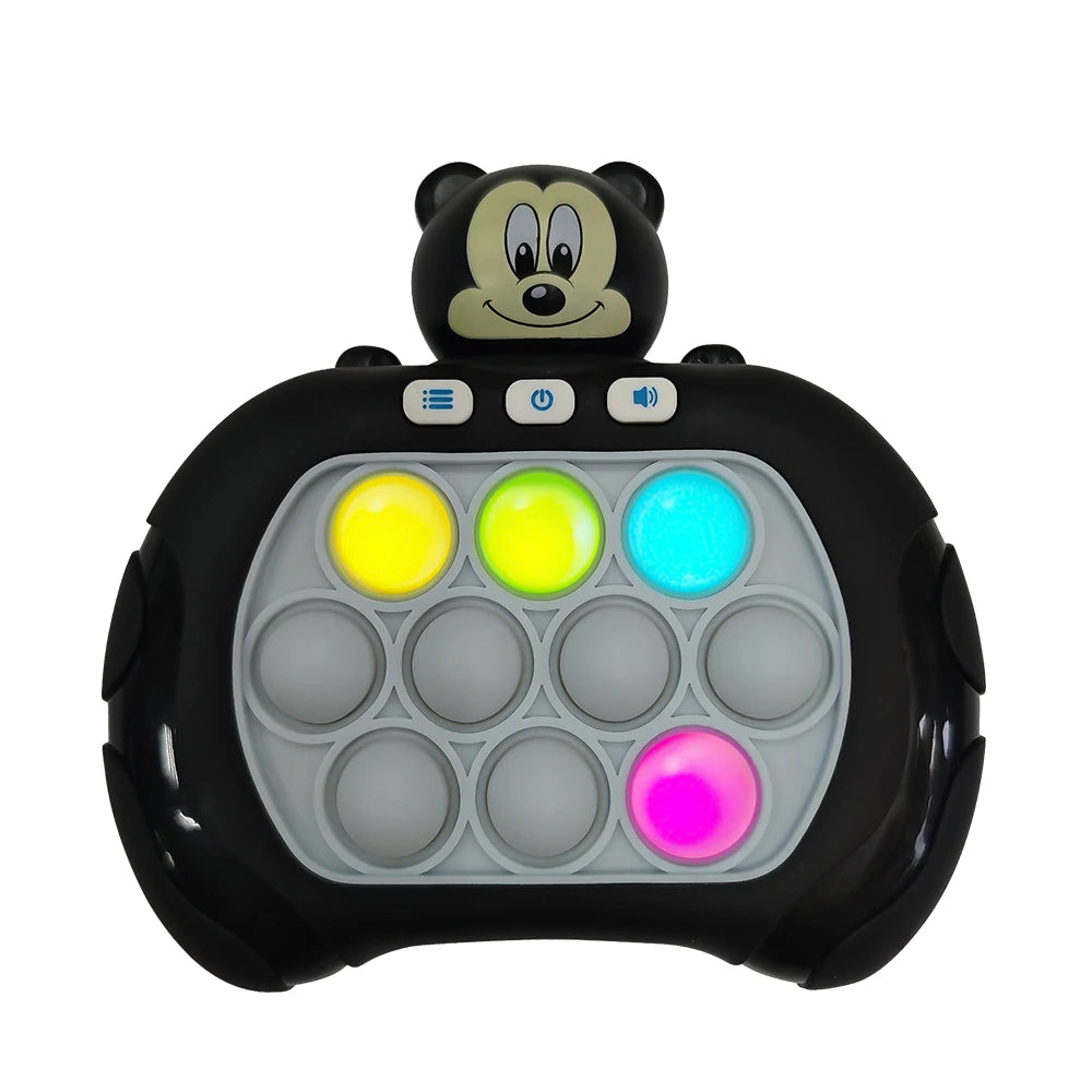 New Cheap Pikachu Quick Push Game Pop Up Fidget Bubble Electronic Pop it Pro Game Light AntiStress Toys For Adult Kids Gift 2025