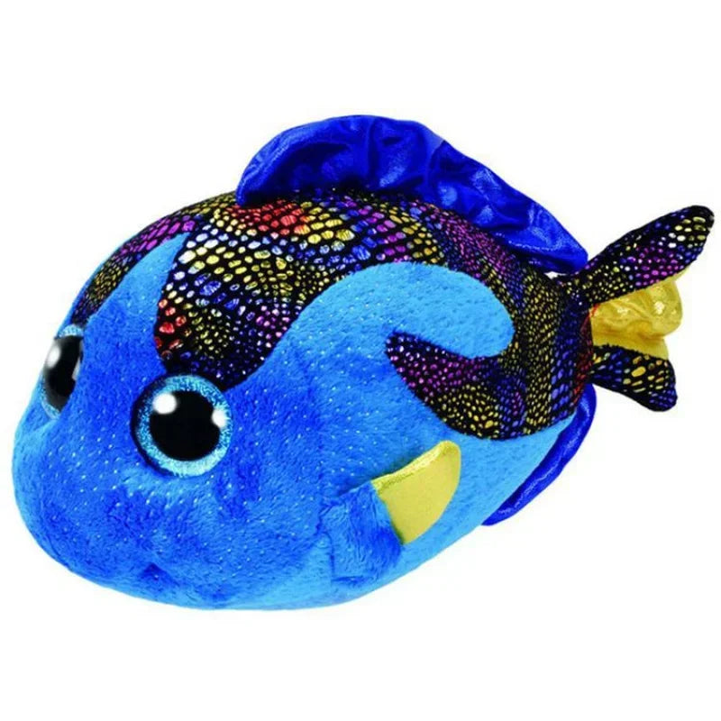 Ty Beanie Big Eyes Plush Animal Toy Unicorn Dolls Penguin Dog Owl Giraffe Ladybug Kangaroo Koala Cat Kids Christmas Gift 15cm