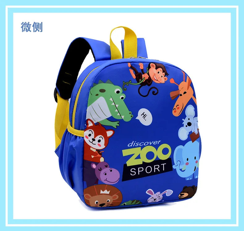 2022 Cartoon Kids Backpacks Mini Kindergarten Schoolbag Plush Animal Backpack Children School Bags Girls Boy Waterproof Backpack