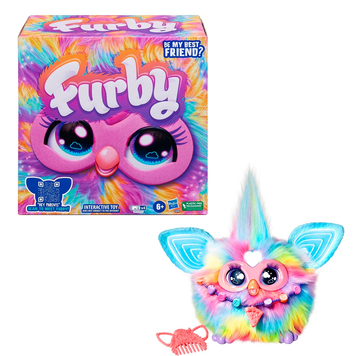 Hasbro Furby Furblets Mini Friend with Sounds & Music Collectible and Cute Electronic Children's Gril Gifts Boys