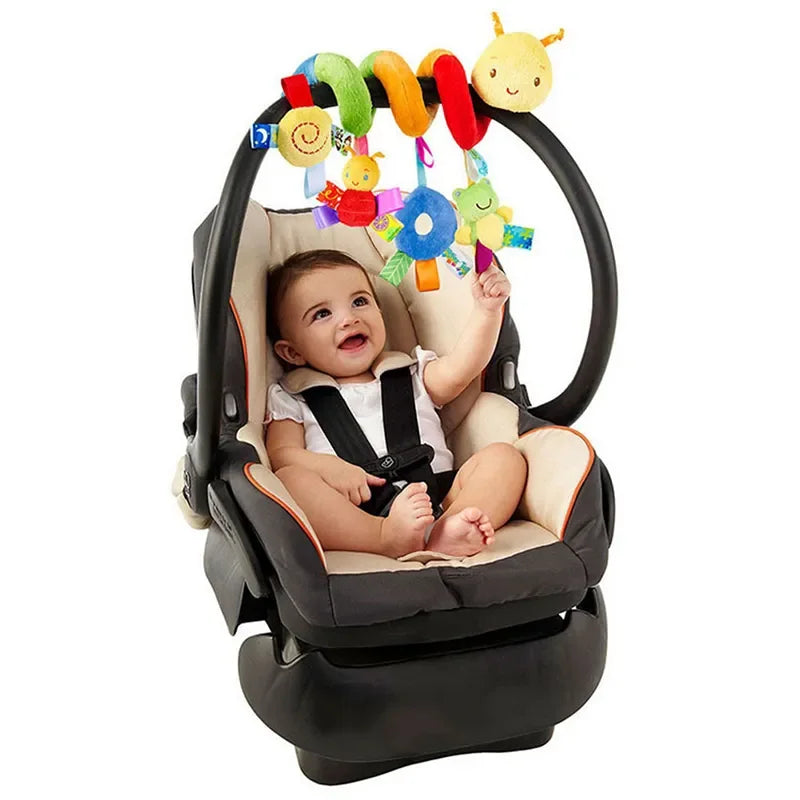 Hanging Rattles Soft Toys suitable for Car Seat, Stroller, Crib