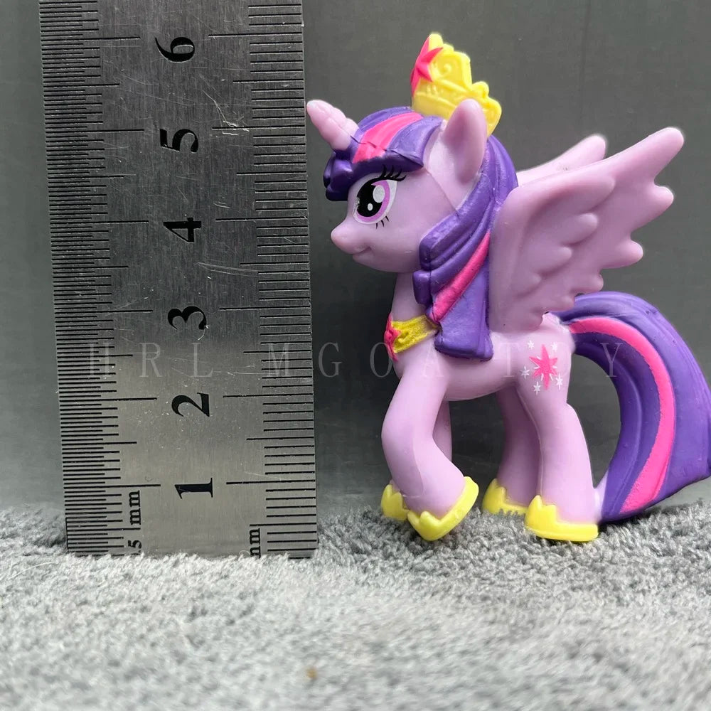 Original Multiple Styles 4-6cm Mini Pet Doll Classic Cartoon Anime Movies Mermaids Unicorn Dolls Girls Holiday Gift Toys