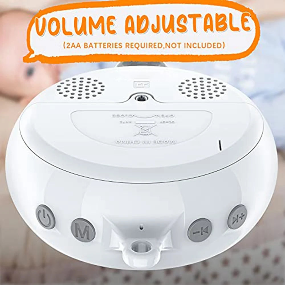 Crib Mobile Motor Baby Music Box Spinner with 3 Modes Volume Adjustable