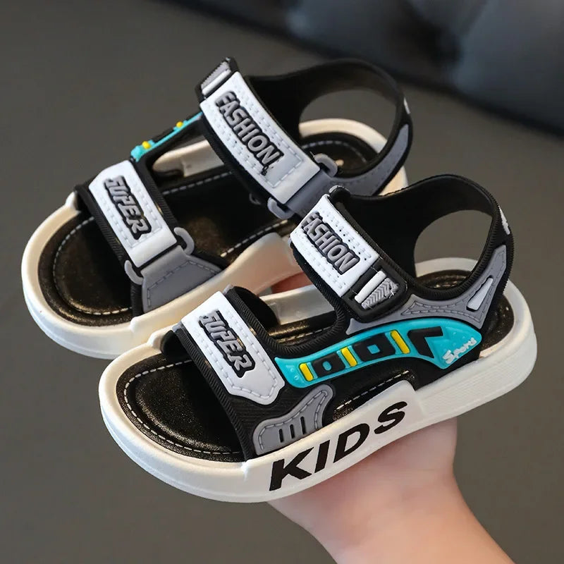 sandalias Boy Fashion Child Sandals Summer Children's Sneakers Anti Slip Soft Sole Casual Beach Shoes Kid Shoes zapatos niña