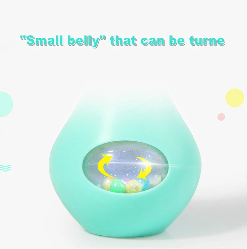 Music and Shine Rattle Toys Rabbit Intelligent Baby Rattles Smart Bunny Smarty Media Smart Shake Newborn Early Educational Toy