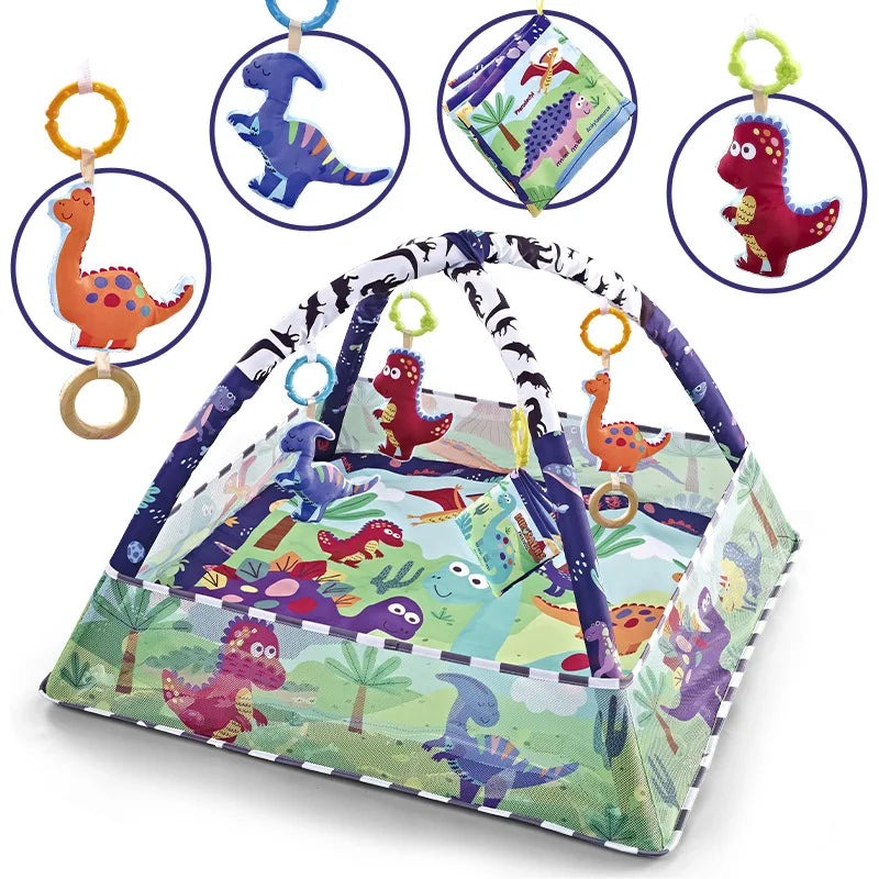 Multifunctional Fitness Frame For Children Educational Mat Crawling Blanket Infant Play Rug Kids Activity Mat Gym Baby Toys Gift