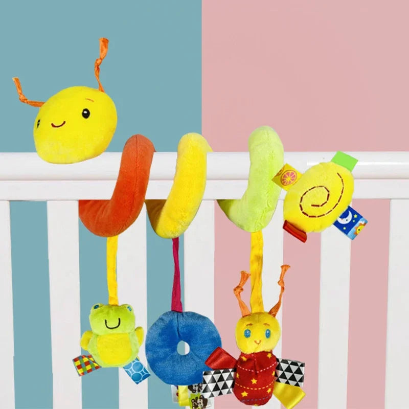 Hanging Rattles Soft Toys suitable for Car Seat, Stroller, Crib