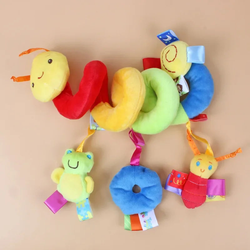 Hanging Rattles Soft Toys suitable for Car Seat, Stroller, Crib