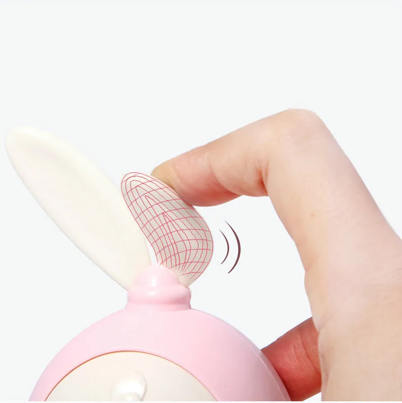 Music and Shine Rattle Toys Rabbit Intelligent Baby Rattles Smart Bunny Smarty Media Smart Shake Newborn Early Educational Toy