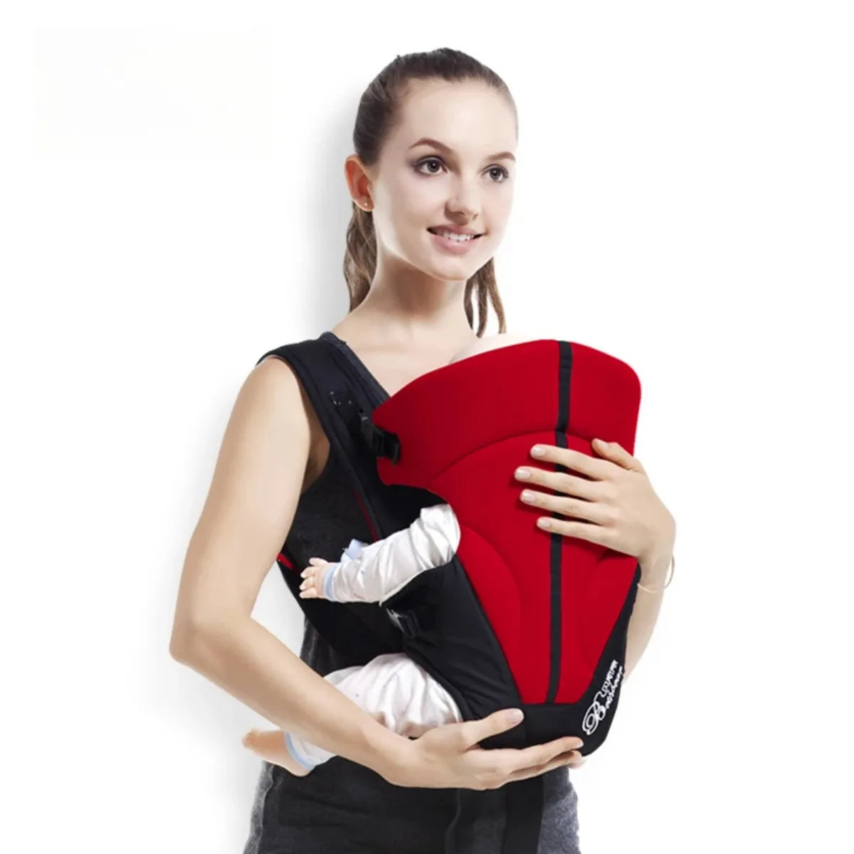 Wrap Front Carry 3 in 1 Kangaroo Pouch Sling Hipseat Infant Carriers