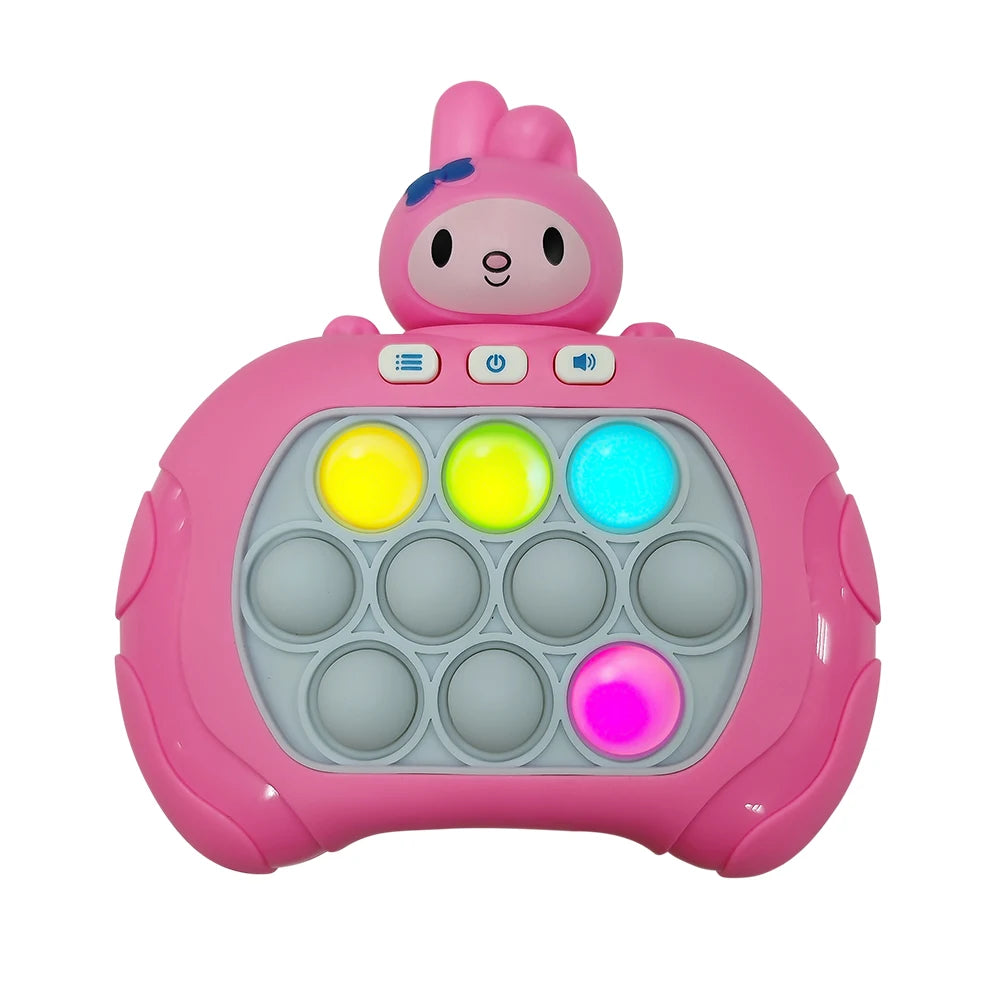 New Cheap Pikachu Quick Push Game Pop Up Fidget Bubble Electronic Pop it Pro Game Light AntiStress Toys For Adult Kids Gift 2025