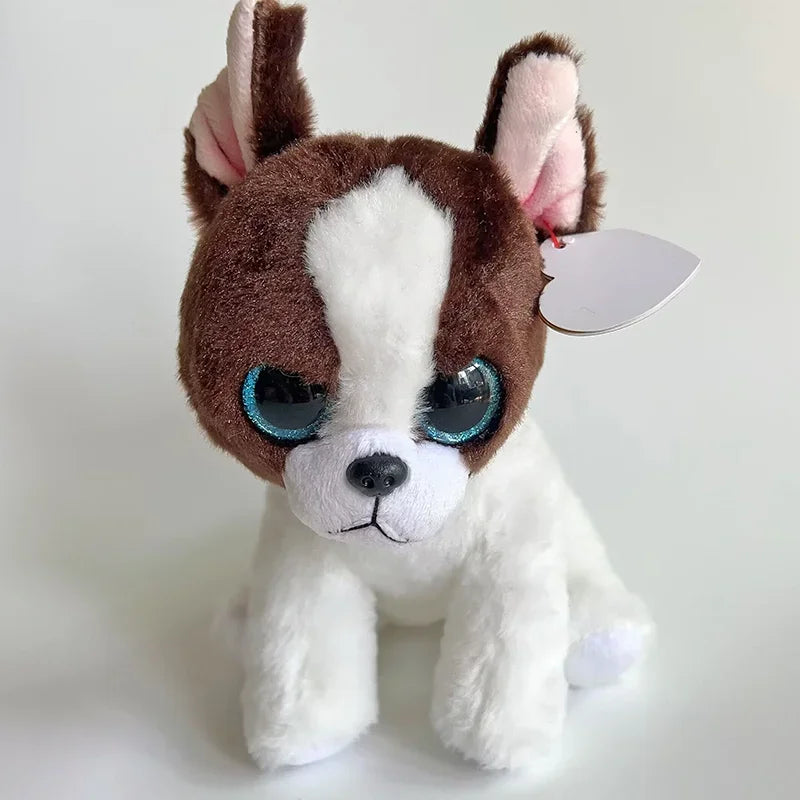 Ty Beanie Big Eyes Plush Animal Toy Unicorn Dolls Penguin Dog Owl Giraffe Ladybug Kangaroo Koala Cat Kids Christmas Gift 15cm