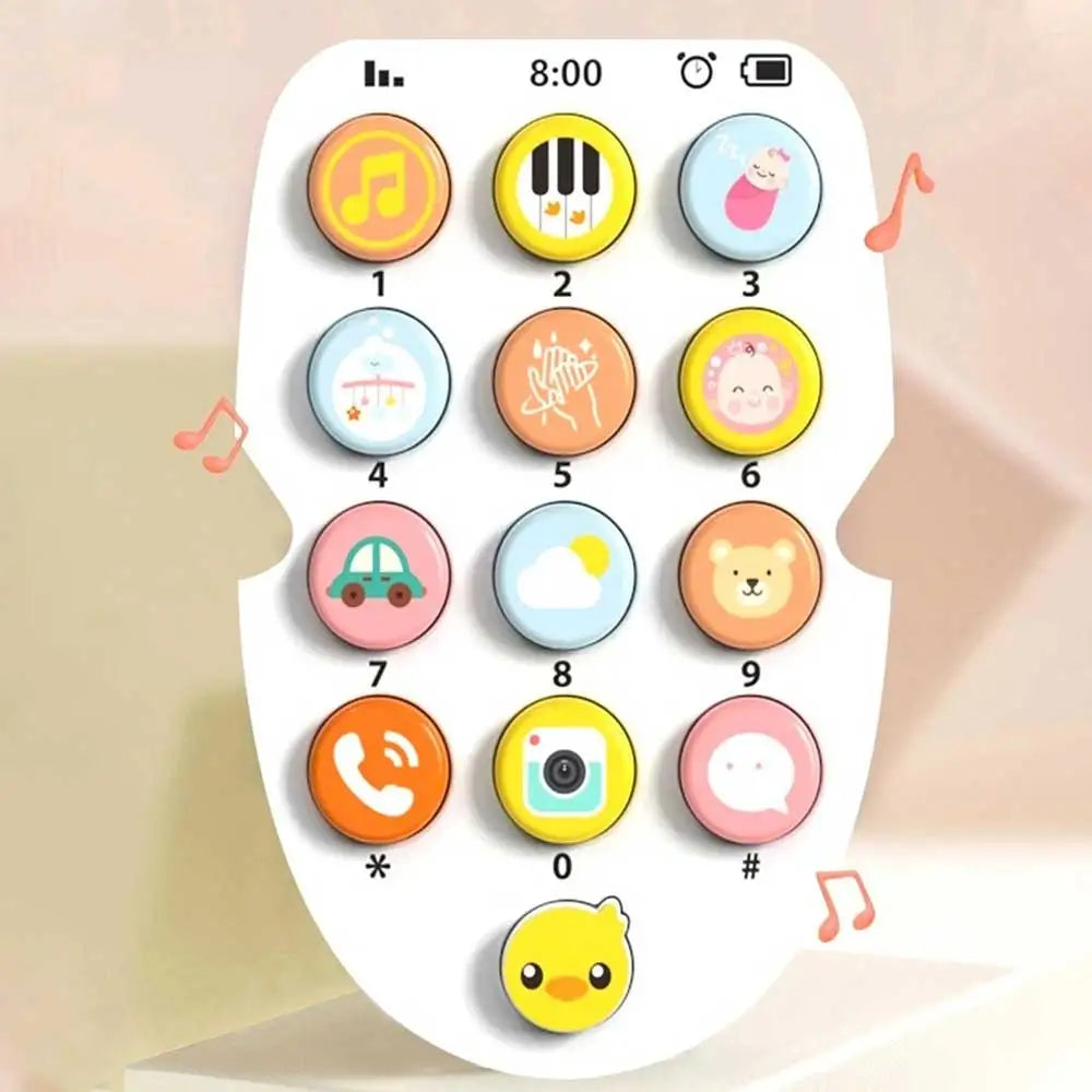 1/2PCS Baby Phone Toy Mobile Telephone Early Educational Learning Machine Kids Gifts Music Sound Machine Electronic Newborn Baby