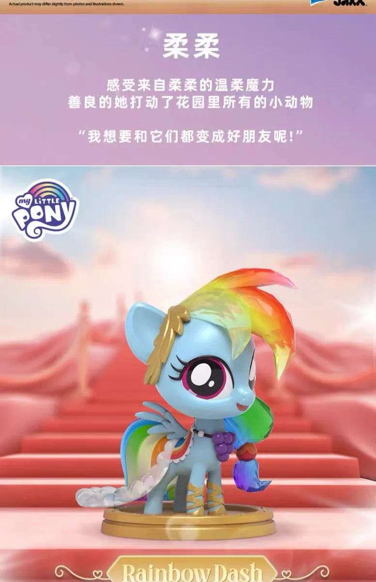 Kwistal My Little Pony Into The Gala Series Blind Box Guess Bag Collect Model My Little Pony Mystery Box Toy Decor Gifts Cute