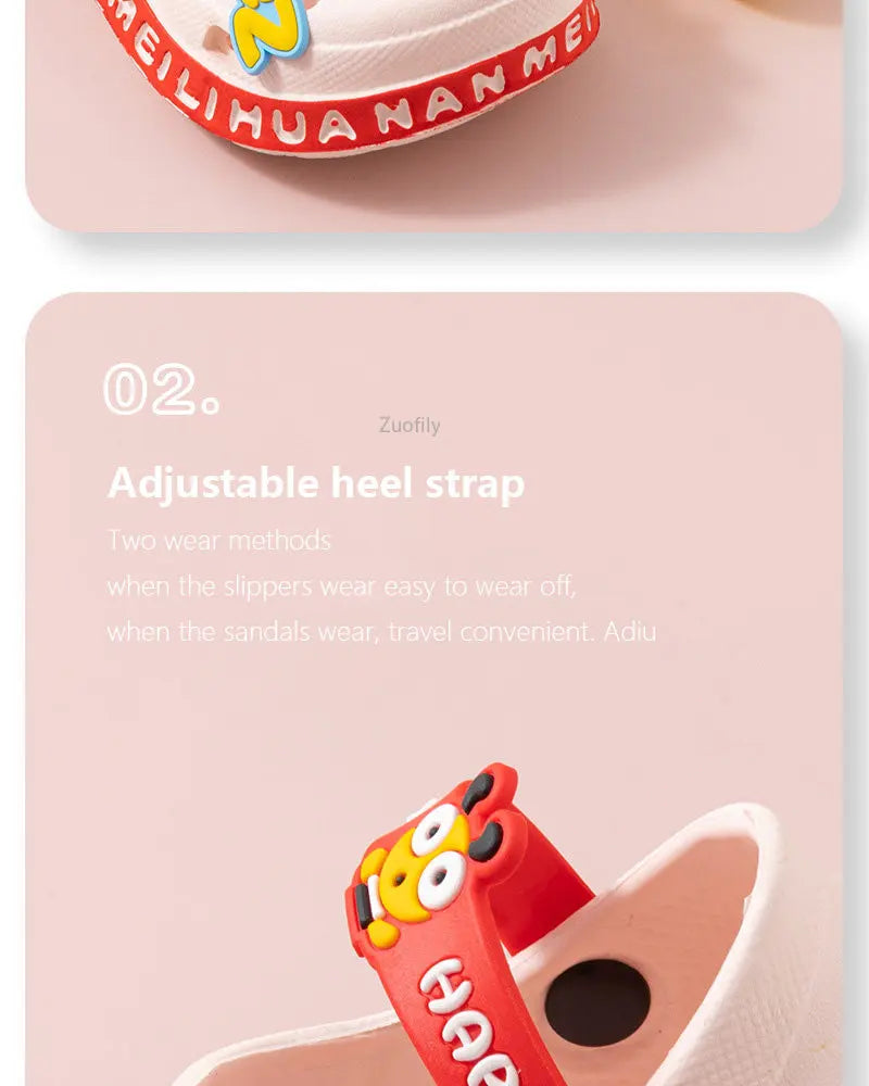 New Children Kids Baby Boys Girls Mules Clogs Summer Soft Sole Garden Beach Slippers Sandals Cave Hole Baby Shoes for Boys Girls
