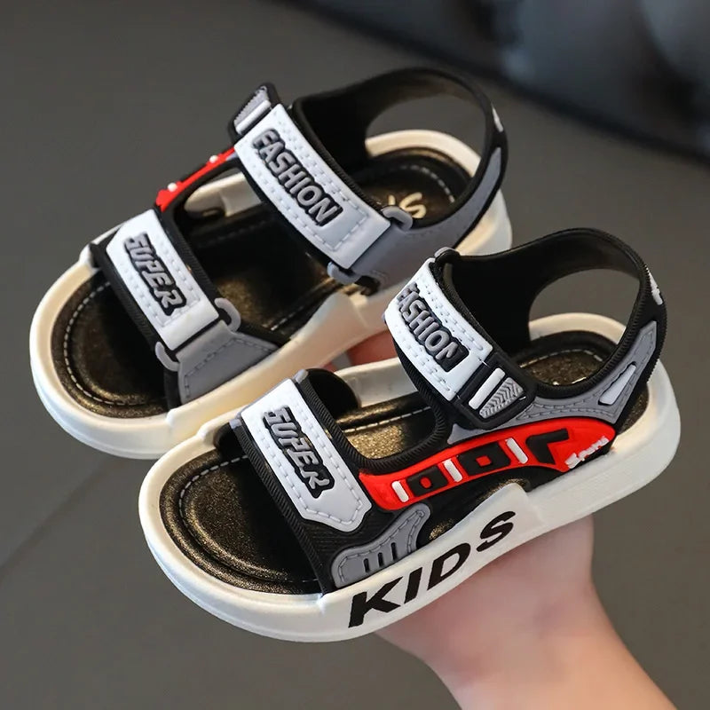 sandalias Boy Fashion Child Sandals Summer Children's Sneakers Anti Slip Soft Sole Casual Beach Shoes Kid Shoes zapatos niña
