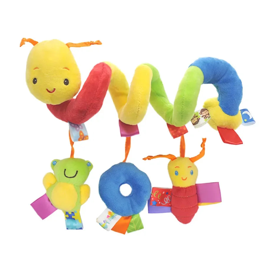 Hanging Rattles Soft Toys suitable for Car Seat, Stroller, Crib