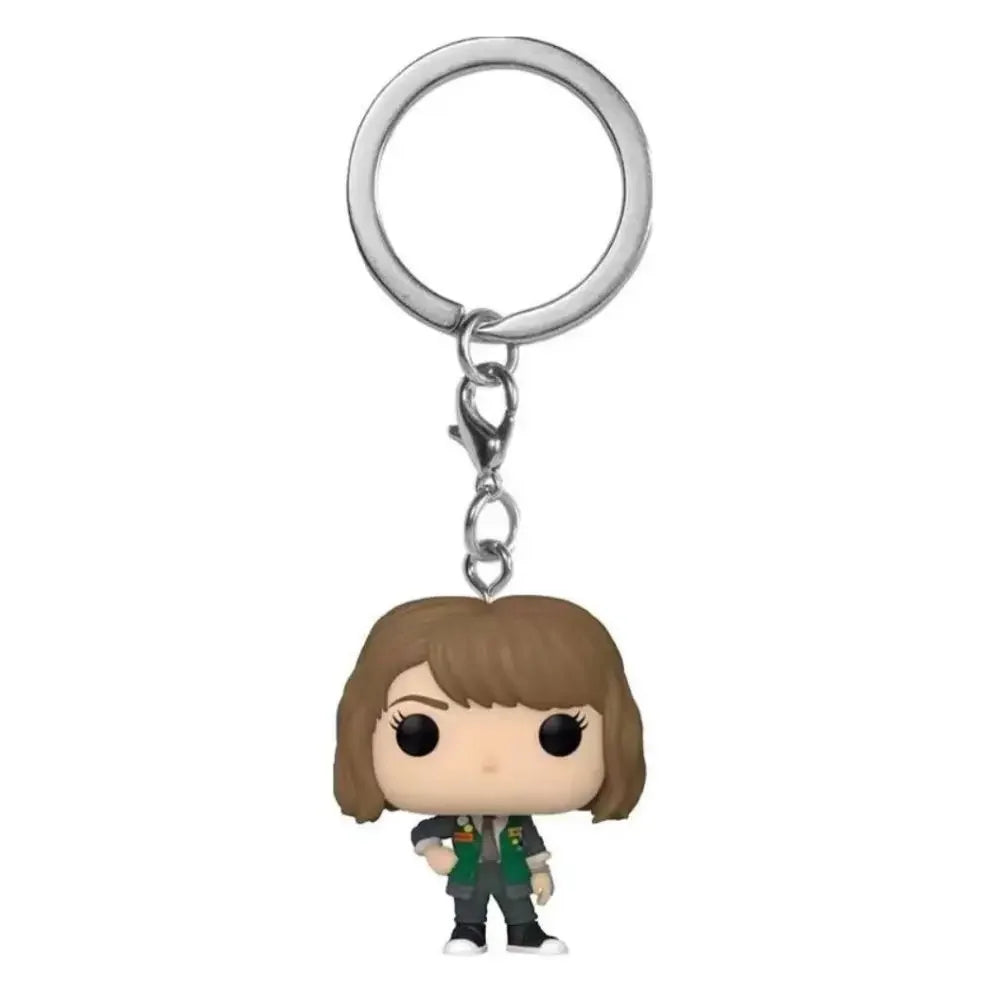 LLavero de bolsillo de Stranger Things, figuras de acción de Dustin Eleven, Freddy, Steve, Robin, Barb, Juguetes