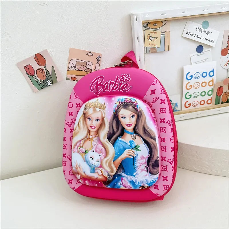 New children backpack kindergarten boys and girls cartoon animation hard shell small schoolbag small class backpack