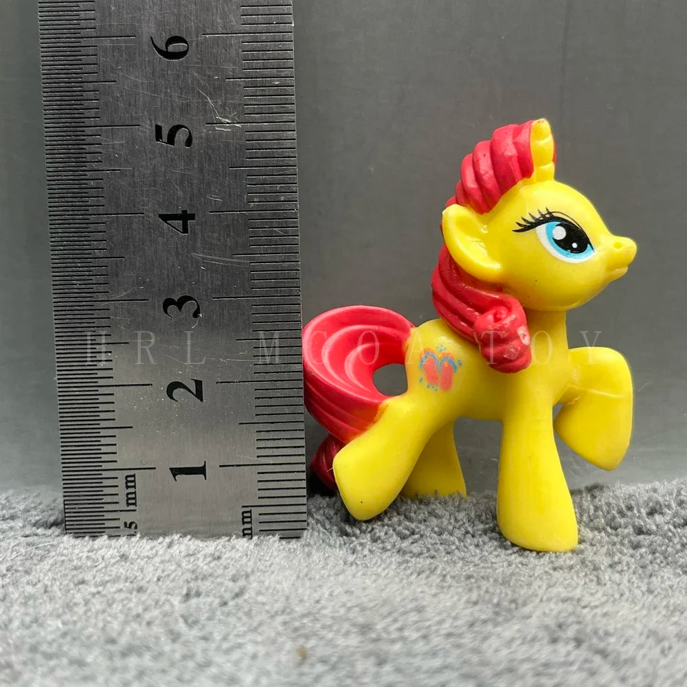Original Multiple Styles 4-6cm Mini Pet Doll Classic Cartoon Anime Movies Mermaids Unicorn Dolls Girls Holiday Gift Toys