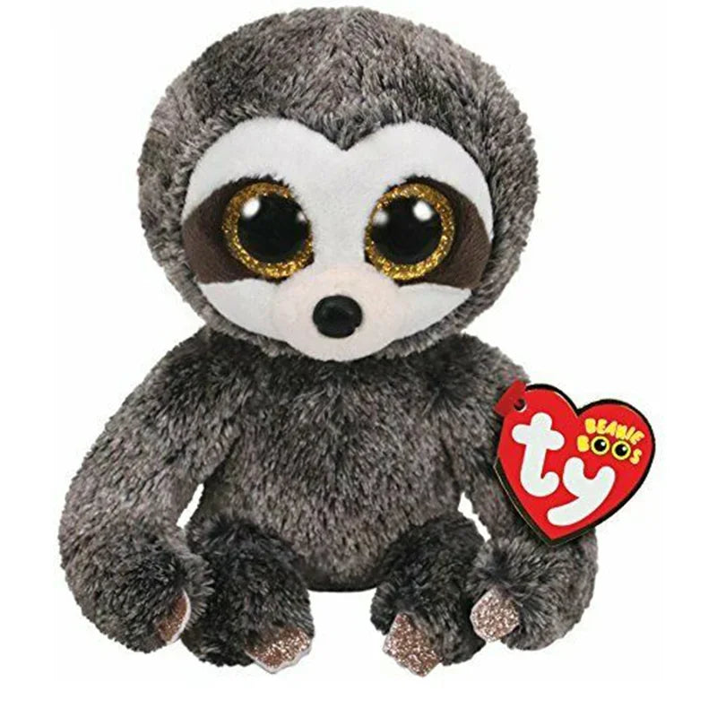 Ty Beanie Big Eyes Plush Animal Toy Unicorn Dolls Penguin Dog Owl Giraffe Ladybug Kangaroo Koala Cat Kids Christmas Gift 15cm