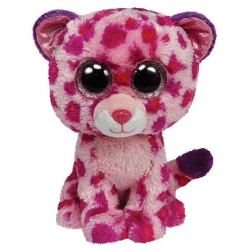 Ty Beanie Big Eyes Plush Animal Toy Unicorn Dolls Penguin Dog Owl Giraffe Ladybug Kangaroo Koala Cat Kids Christmas Gift 15cm