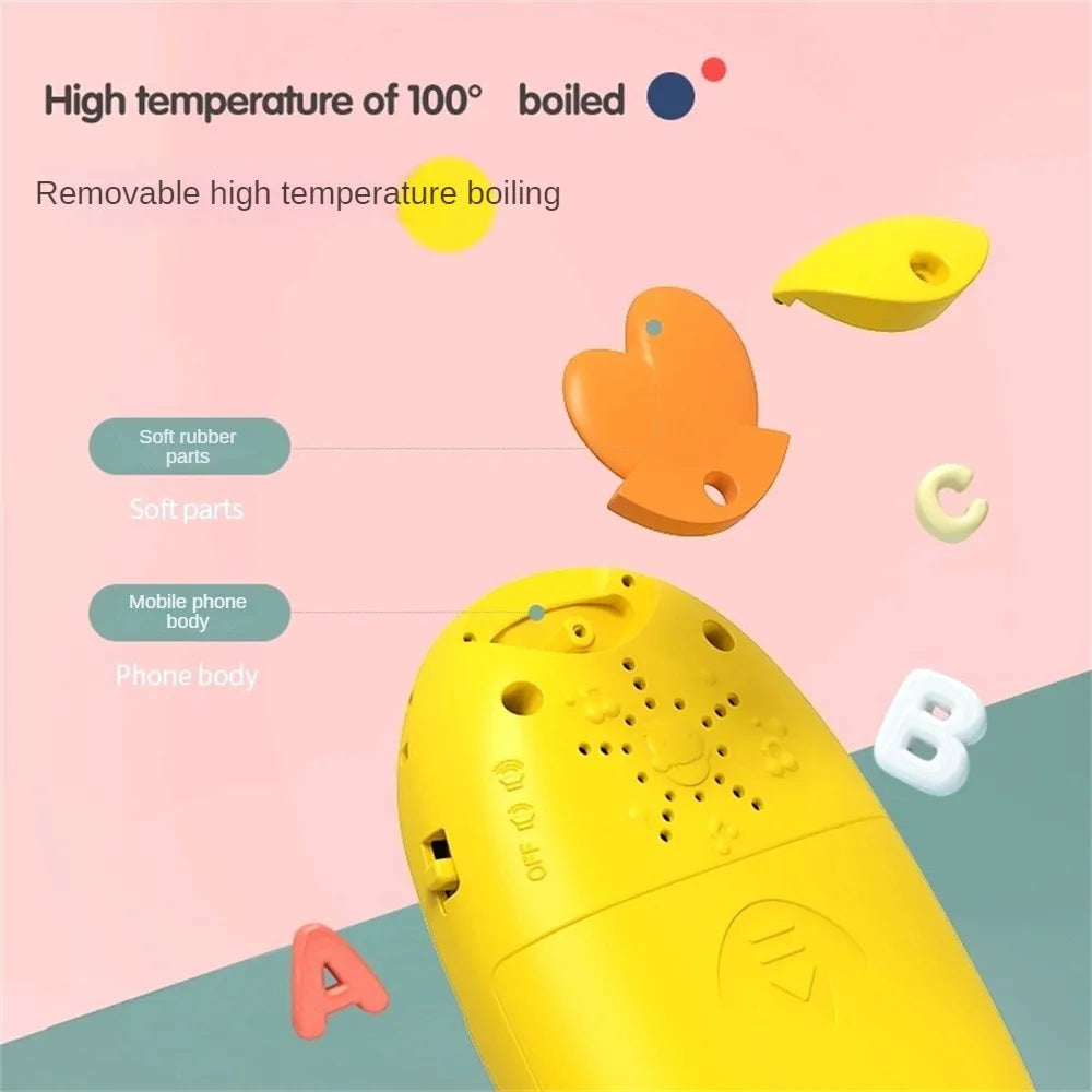 1/2PCS Baby Phone Toy Mobile Telephone Early Educational Learning Machine Kids Gifts Music Sound Machine Electronic Newborn Baby