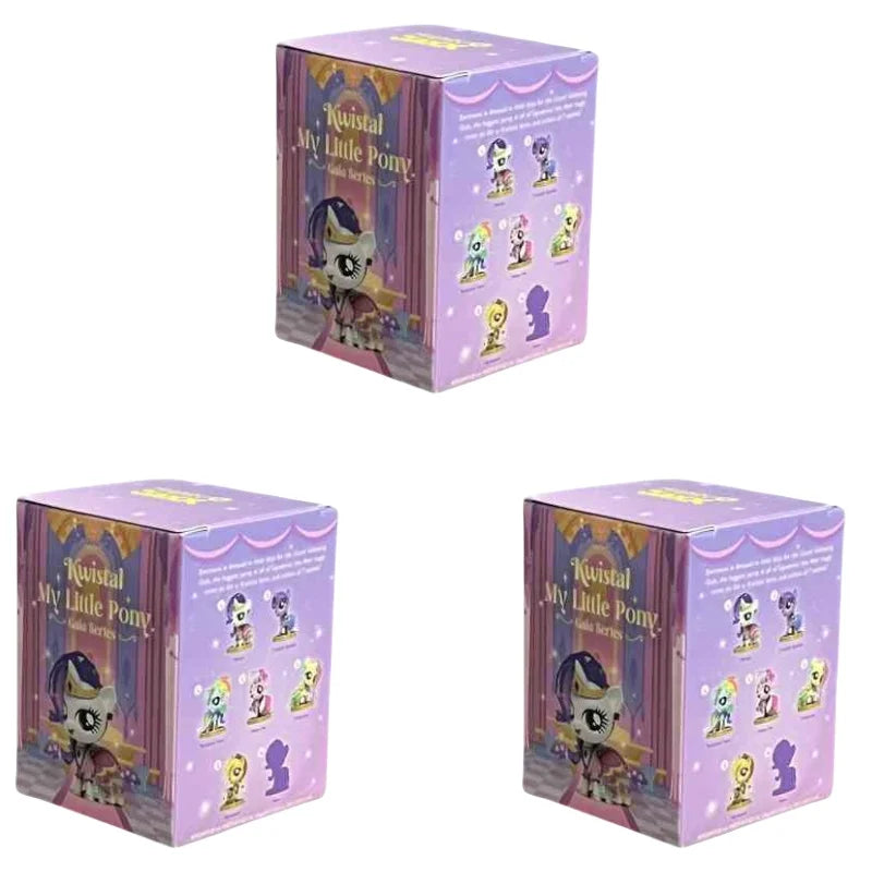 Kwistal My Little Pony Into The Gala Series Blind Box Guess Bag Collect Model My Little Pony Mystery Box Toy Decor Gifts Cute