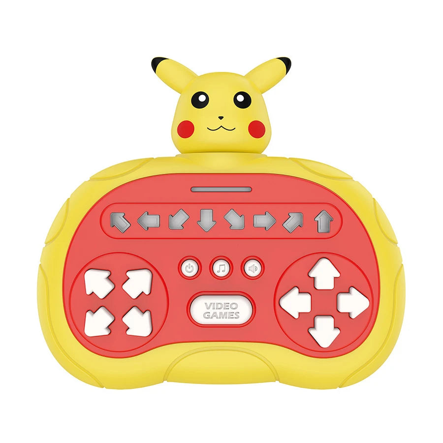 New Cheap Pikachu Quick Push Game Pop Up Fidget Bubble Electronic Pop it Pro Game Light AntiStress Toys For Adult Kids Gift 2025